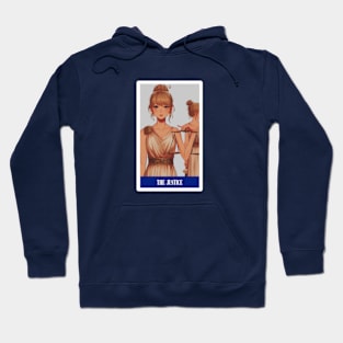 the justice - swiftie tarot card Hoodie